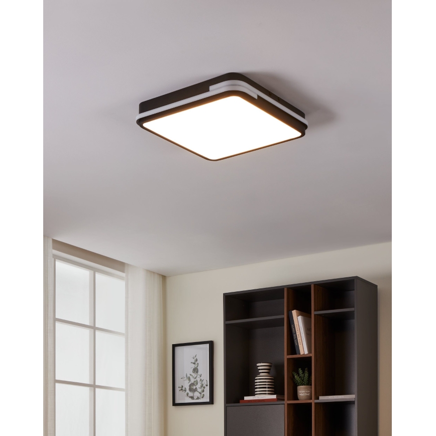 Eglo - LED RGBW Zatemnitvena stropna svetilka LED/22W/230V 2700-6500K
