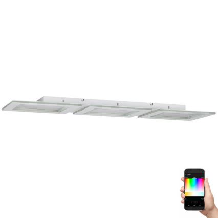 Eglo - LED RGBW Zatemnitvena stropna svetilka LED/42,5W/230V