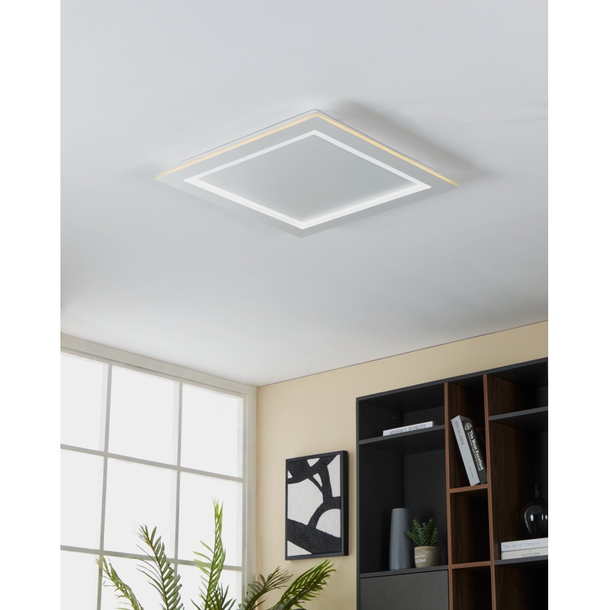 Eglo - LED RGBW Zatemnitvena stropna svetilka LED/35,5W/230V