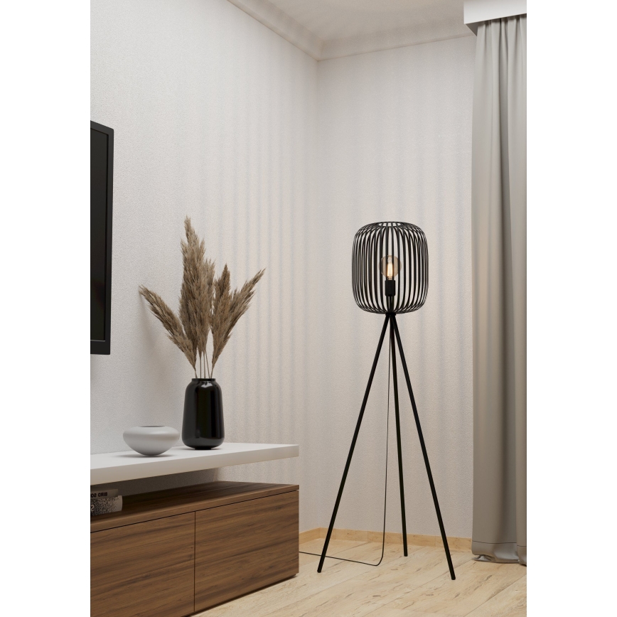 Eglo - Talna svetilka 1xE27/40W/230V črna