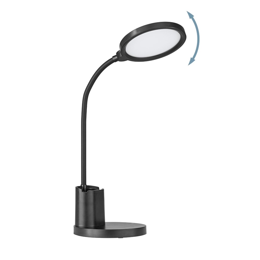 Eglo - LED Zatemnitvena namizna svetilka LED/2,1W/5V 1500 mAh 3000-6500K črna