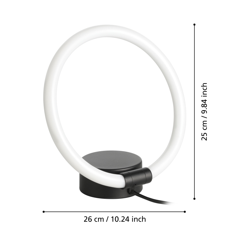 Eglo - LED Namizna svetilka LED/11,5W/230V
