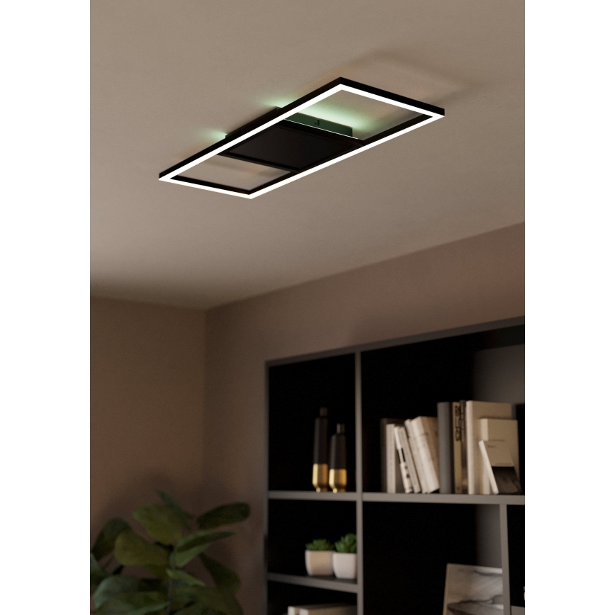 Eglo - LED RGBW Zatemnitvena stropna svetilka LED/21W/230V