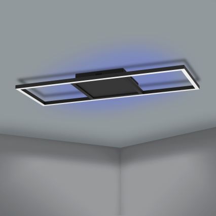 Eglo - LED RGBW Zatemnitvena stropna svetilka LED/21W/230V