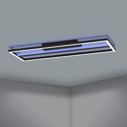 Eglo - LED RGBW Zatemnitvena stropna svetilka LED/21W/230V 3000-6500K