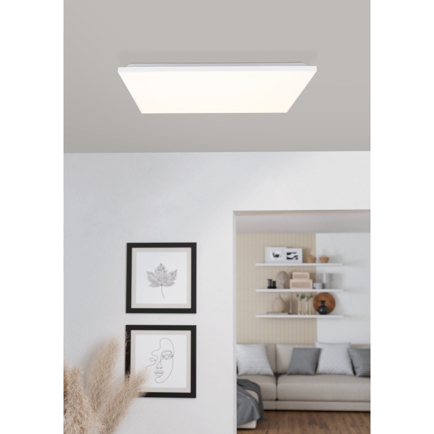 Eglo - LED RGBW Zatemnitvena stropna svetilka LED/20,5W/230V 3000-6500K + Daljinski upravljalnik
