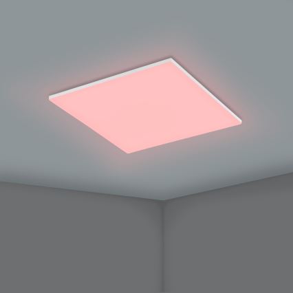 Eglo - LED RGBW Zatemnitvena stropna svetilka LED/20,5W/230V 3000-6500K + Daljinski upravljalnik