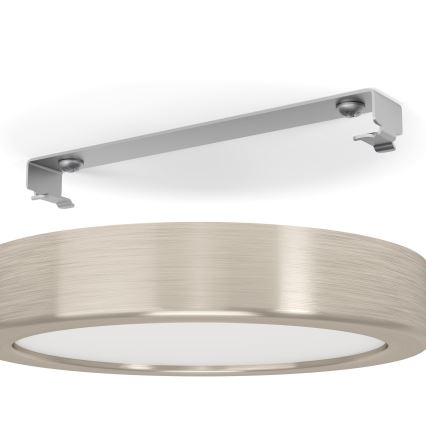 Eglo - LED Zatemnitvena stropna svetilka LED/11W/230V mat krom