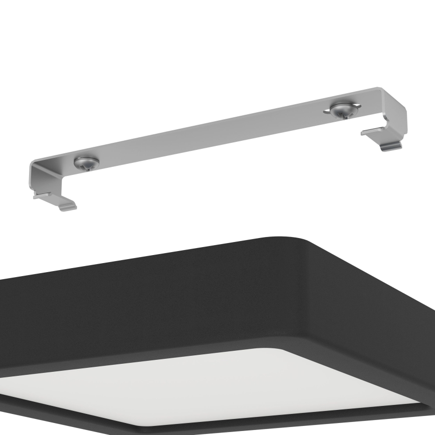 Eglo - LED stropna svetilka z zatemnitvijo LED/11W/230V črna 16x16 cm