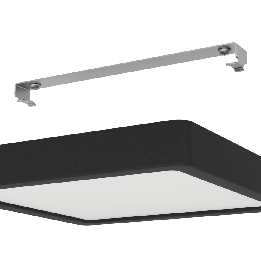 Eglo - LED Zatemnitvena stropna svetilka LED/17W/230V črna