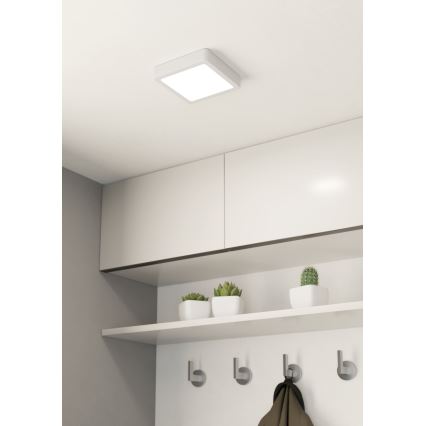 Eglo - LED Zatemnitvena stropna svetilka LED/11W/230V bela