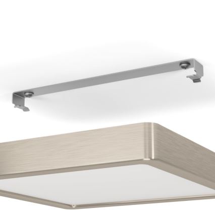 Eglo - LED Zatemnitvena stropna svetilka LED/17W/230V mat krom