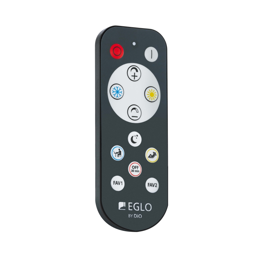Eglo - LED Zatemnitvena stropna svetilka LED/21W/230V + Daljinski upravljalnik