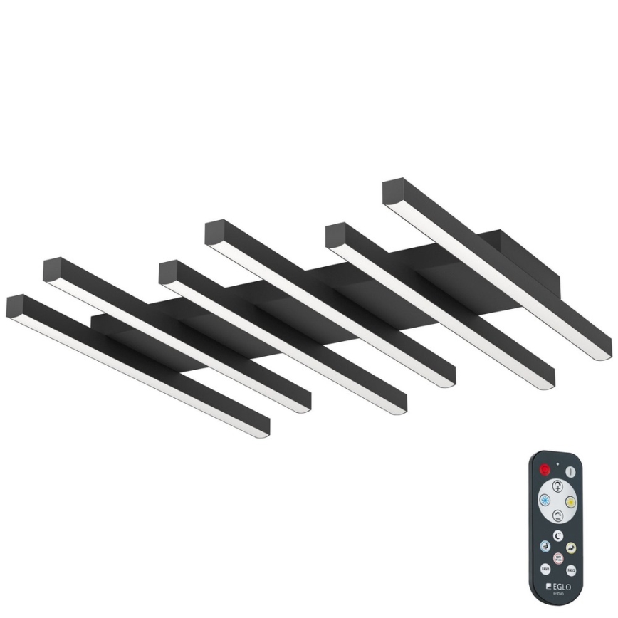 Eglo - LED Zatemnitvena stropna svetilka LED/25,6W/230V + Daljinski upravljalnik