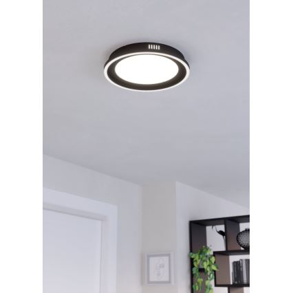 Eglo - LED Zatemnitvena stropna svetilka LED/21,5W/230V + Daljinski upravljalnik