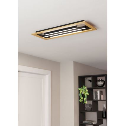Eglo - LED Zatemnitvena stropna svetilka LED/32,1W/230V + Daljinski upravljalnik