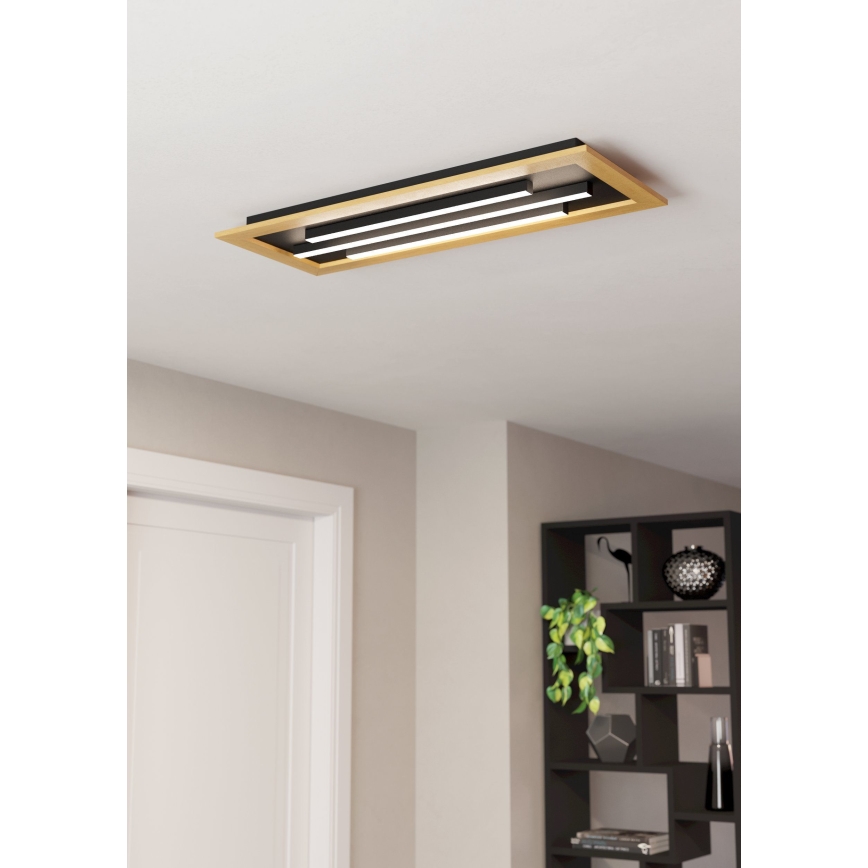 Eglo - LED Zatemnitvena stropna svetilka LED/32,1W/230V + Daljinski upravljalnik