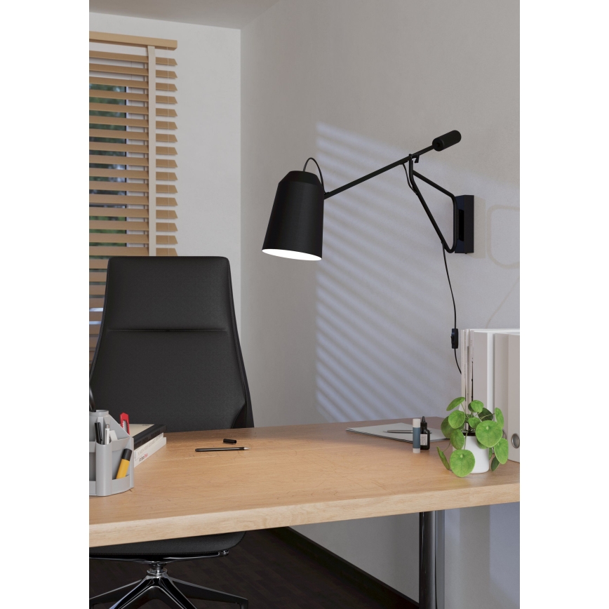 Eglo - Stenska svetilka 1xE27/28W/230V