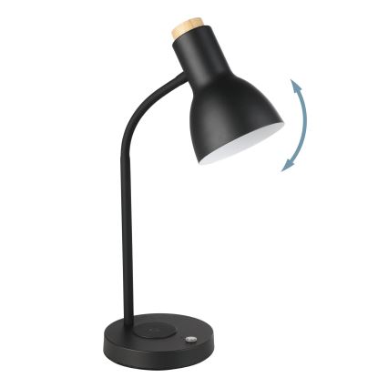 Eglo - LED Zatemnitvena svetilka z brezžičnim polnjenjem LED/5,5W/230V