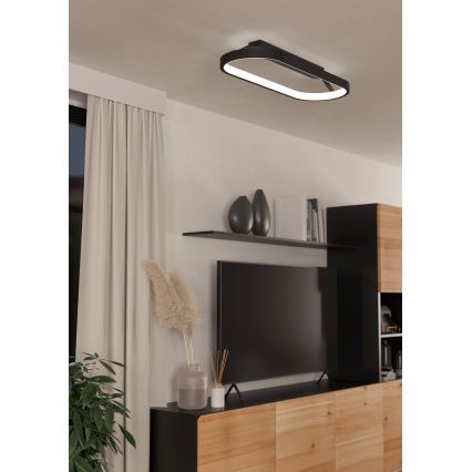 Eglo - LED Zatemnitvena stropna svetilka LED/27W/230V