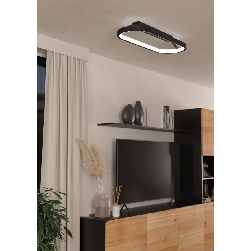 Eglo - LED Zatemnitvena stropna svetilka LED/27W/230V