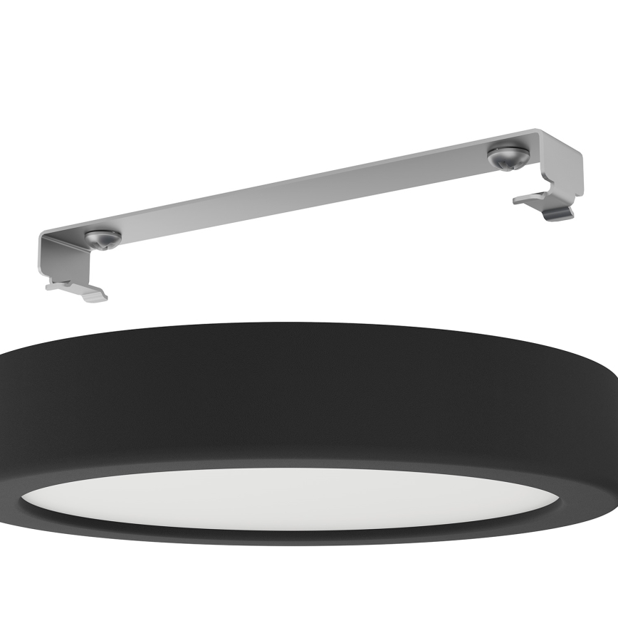 Eglo - LED kopalniška stropna svetilka LED/11W/230V IP44, črna, premer 16 cm