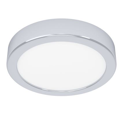 Eglo - LED Kopalniška stropna svetilka LED/11W/230V IP44 sijajni krom
