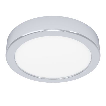 Eglo - LED Kopalniška stropna svetilka LED/11W/230V IP44 krom