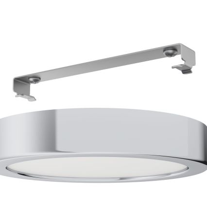 Eglo - LED Kopalniška stropna svetilka LED/11W/230V IP44 krom