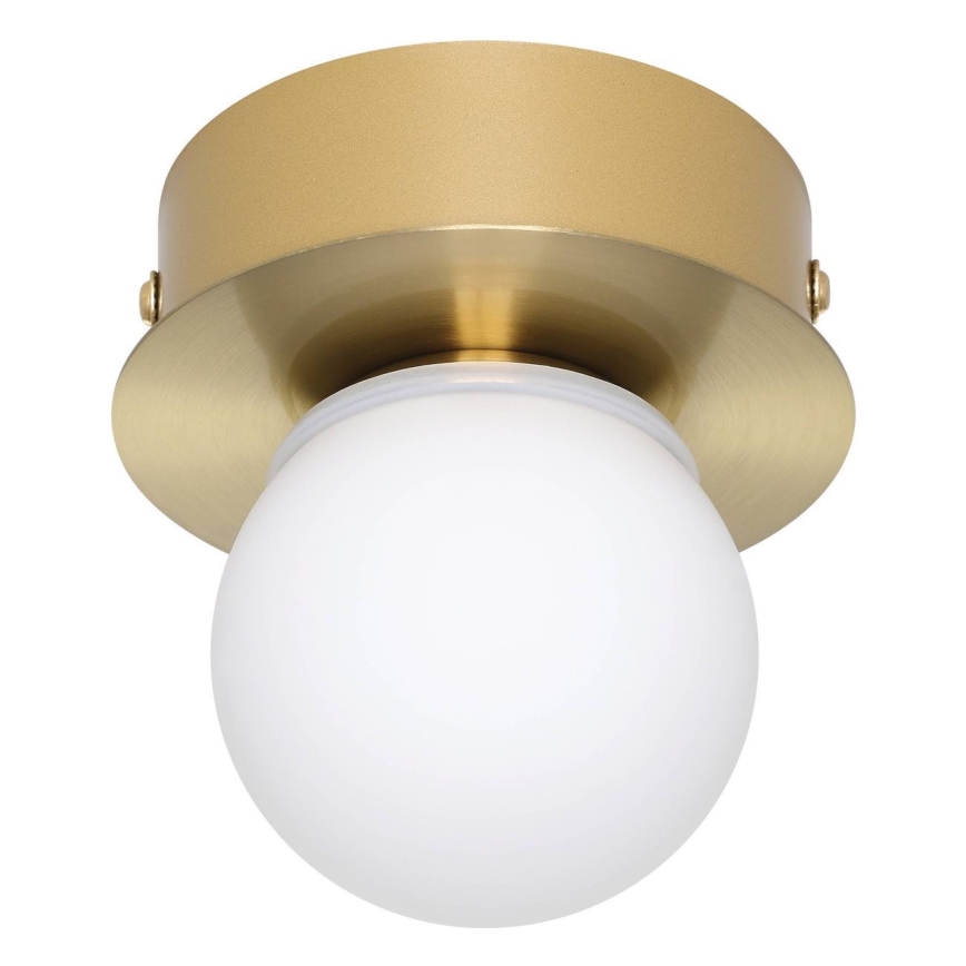Eglo - LED Kopalniška stropna svetilka LED/3,3W/230V IP44 zlata