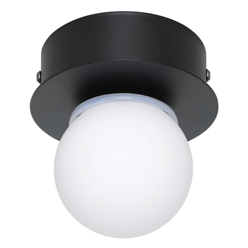 Eglo - LED Kopalniška stropna svetilka LED/3,3W/230V IP44 črna