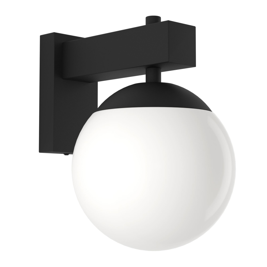 Eglo - Zunanja stenska svetilka 1xE27/40W/230V črna IP44