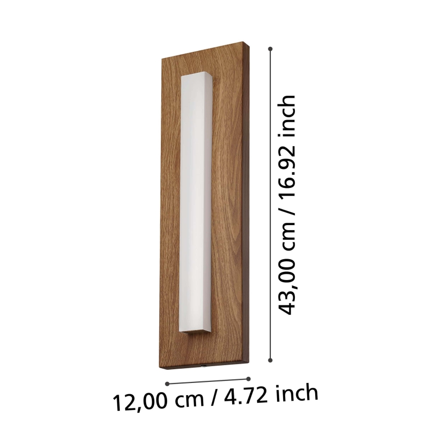 Eglo - LED Zunanja stenska svetilka LED/7W/230V IP44