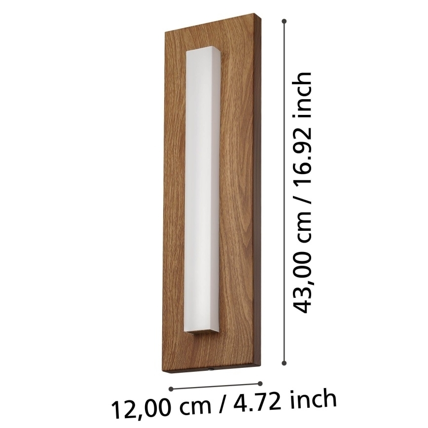 Eglo - LED Zunanja stenska svetilka LED/7W/230V IP44