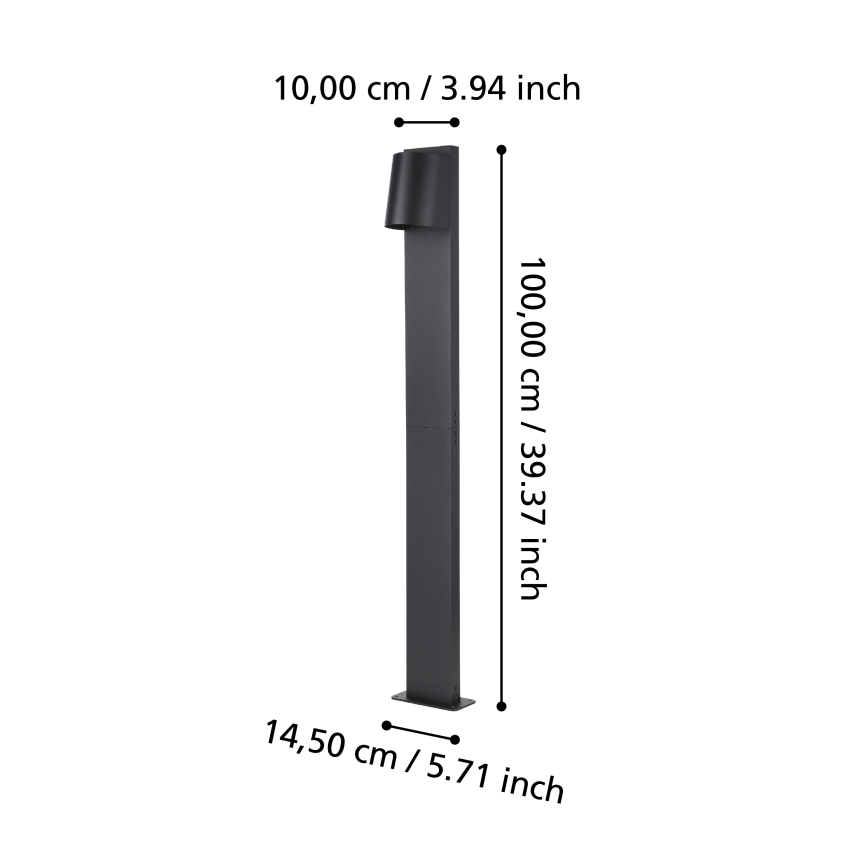 Eglo - LED Zunanja svetilka 1xGU10/4,6W/230V IP54