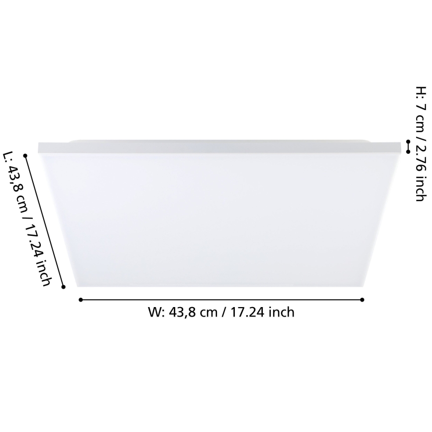 Eglo - LED Stropna svetilka LED/21W/230V