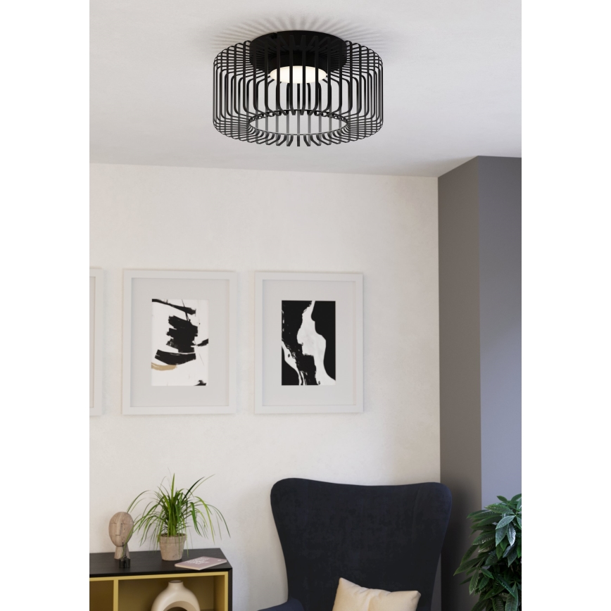 Eglo - LED RGBW Zatemnitvena stropna svetilka LED/22W/230V 2700-6500K