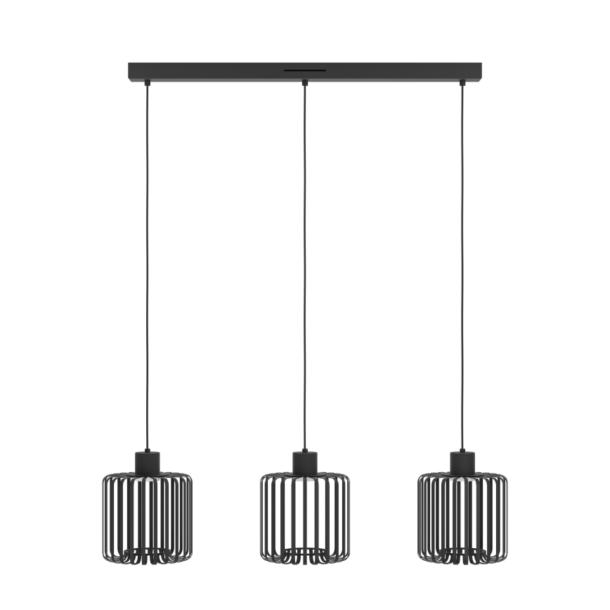 Eglo - LED RGBW Zatemnitveni lestenec na vrvici 3xLED/3,7W/230V 2700-6500K