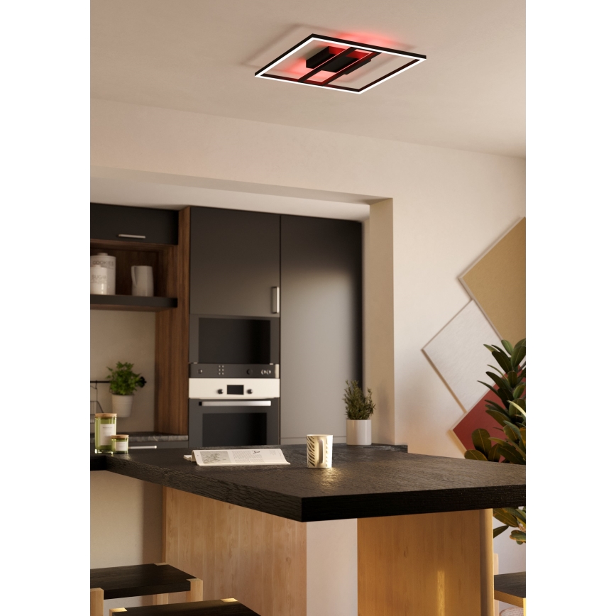 Eglo - LED RGBW Zatemnitvena stropna svetilka LED/21W/230V
