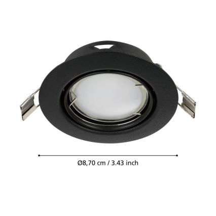 Eglo - LED Vgradna svetilka 1xGU10/4,6W/230V