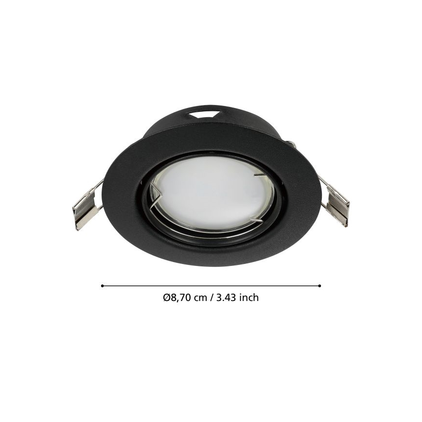 Eglo - LED Vgradna svetilka 1xGU10/4,6W/230V