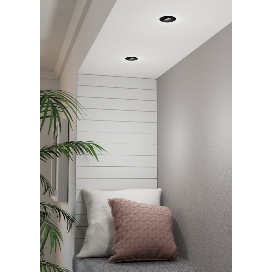 Eglo - KOMPLET 3x LED Vgradna svetilka PENETO 1xGU10/4,6W/230V