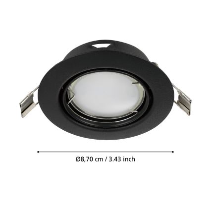 Eglo - KOMPLET 3x LED Vgradna svetilka PENETO 1xGU10/4,6W/230V