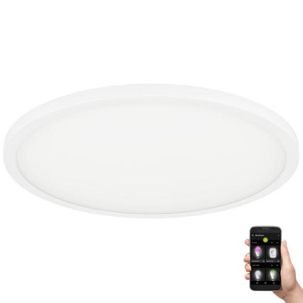 Eglo - LED Zatemnitvena stropna svetilka LED/41W/230V pr. 60 cm bela