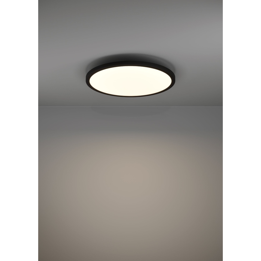 Eglo - LED Zatemnitvena stropna svetilka LED/33,5W/230V pr. 45 cm črna