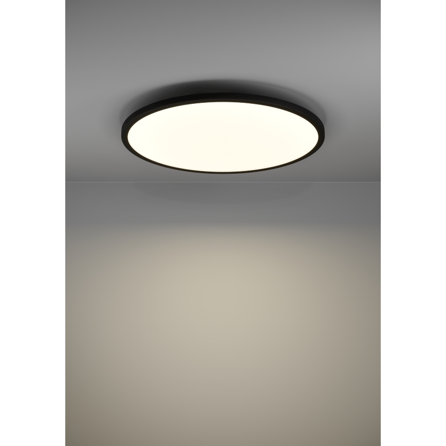Eglo - LED Zatemnitvena stropna svetilka LED/41W/230V pr. 60 cm črna