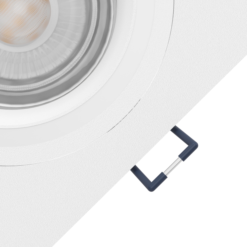 Eglo - LED RGBW Zatemnitvena vgradna svetilka LED/4,7W/230V bela