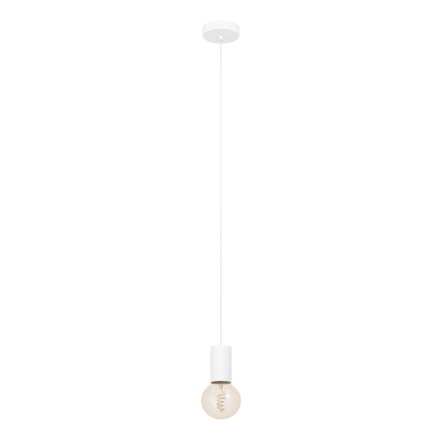 Eglo - Lestenec na vrvici 1xE27/40W/230V bela