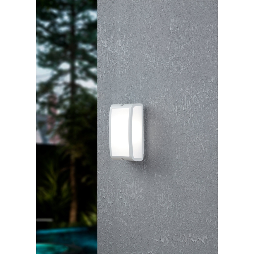 Eglo - LED Zunanja stenska svetilka LED/10,5W/230V bela IP54