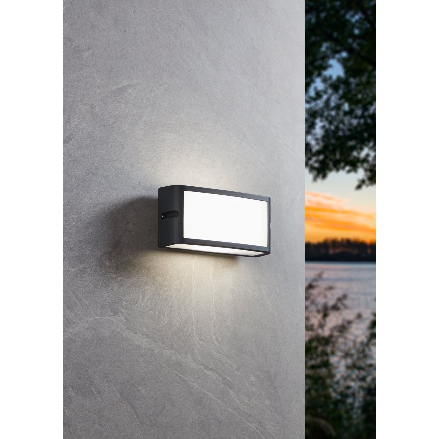 Eglo - LED Zunanja stenska svetilka LED/10,5W/230V antracit IP54
